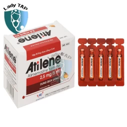 Atisolu 125 inj An Thiên - Điều trị Bệnh lý về da, dạ dày ruột, hô hấp, huyết học